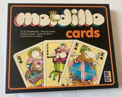 MORDILLO Heye double deck playing Cards  one pack sealed