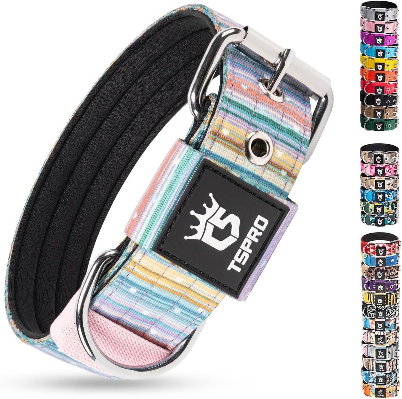 collare cane, collare tattico, collare regolabile, accessori per cani, collar... foto 3