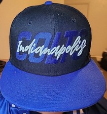 Indianapolis Colts Snapback Hat Cap NFL New Era 9FIFTY Size AFC Football
