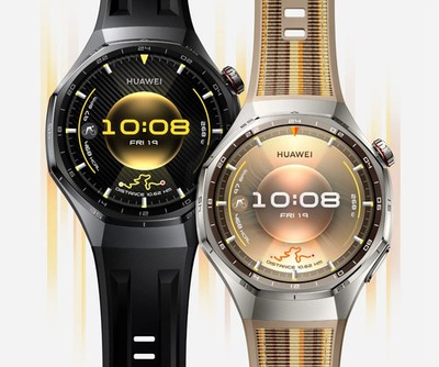 Huawei Watch GT6 Pro, 46mm, Titangehäuse, Schwarz, Premium-Smartwatch, robust