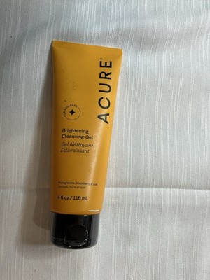 ACURE, Brightening Cleansing Gel , All Skin Types, 4 Fl Oz (118 Ml)