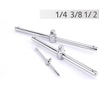 Drive Socket Wrench Sliding T Bar Extension Mechanical 1/4" 3/8" 1/2"