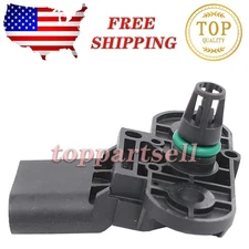 Manifold Air Pressure MAP Sensor 03C906051F FITS Audi A3 A4 A6 A8 VW Golf Jetta