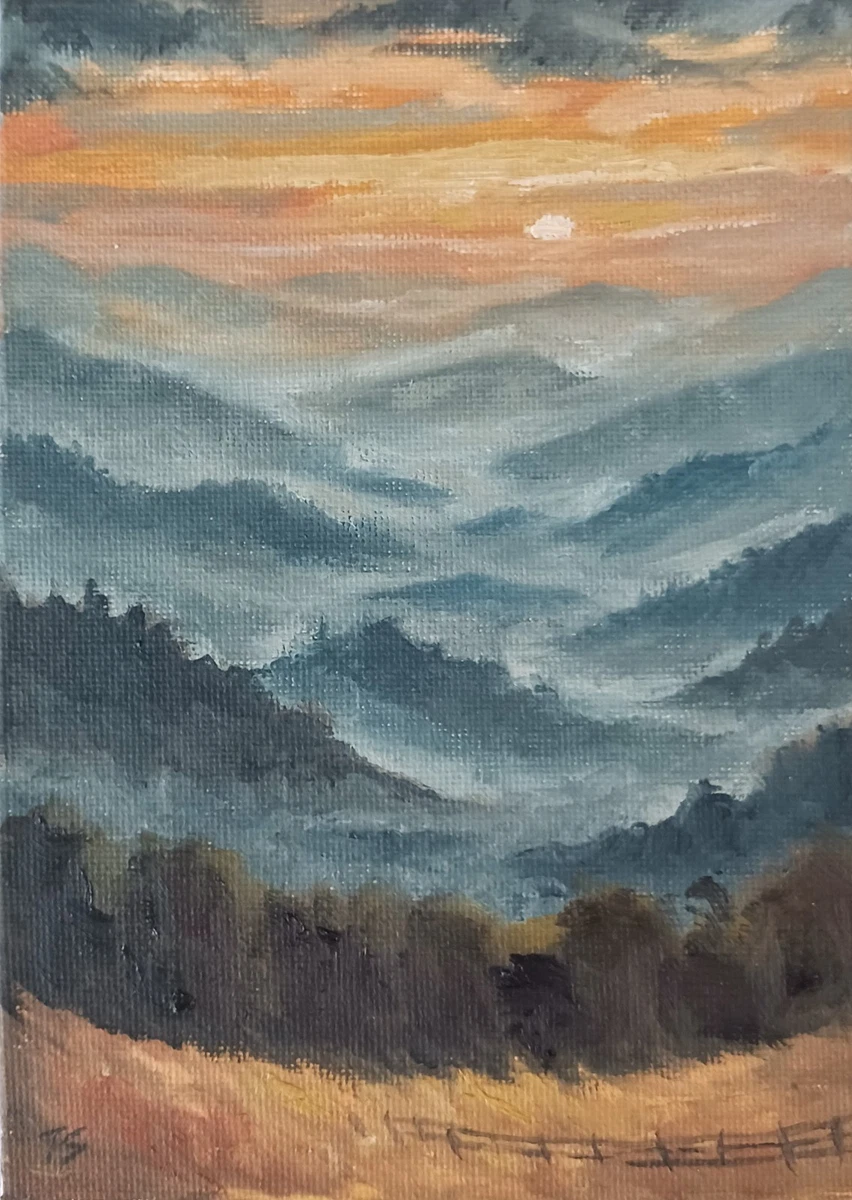 油画印象派风景艺术绘画| eBay