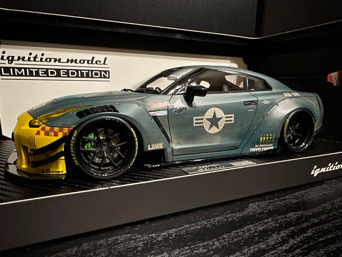 Ignition Model IG2346 1/18 LB-WORKS Nissan GT-R R35 type 2