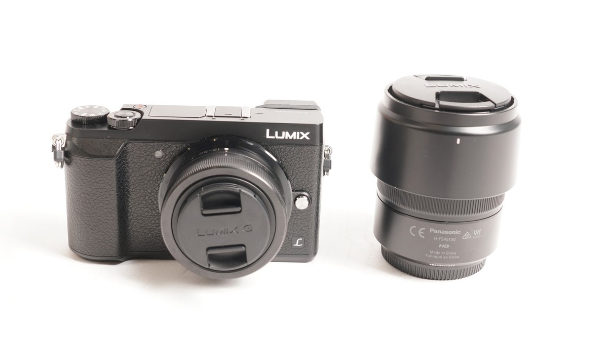 Panasonic LUMIX GX85 Mirrorless Camera 12-32mm 45-150mm Lenses