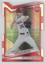 2022 Elite Extra Edition Prime Numbers C Die-Cut 81/179 Peyton Pallette #62 00ht