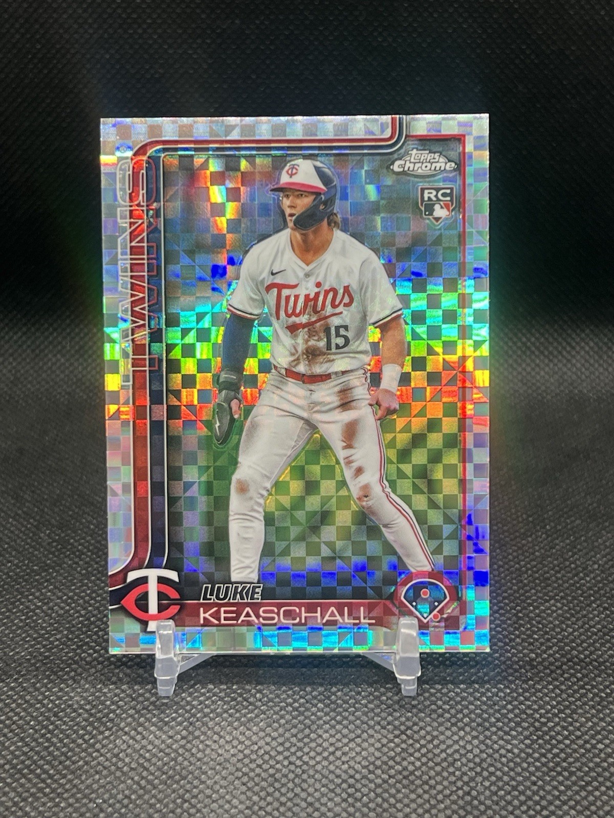 2025 Topps Chrome Update X-Fractor Luke Keaschall #USC106 RC