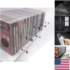 A-Z Vinyl Record Dividers - Double-Sided Plastic for Elegant Album Organization