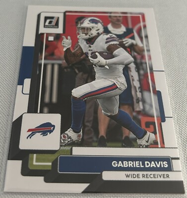 2022 Donruss Football Gabriel Davis Buffalo Bills base card #112