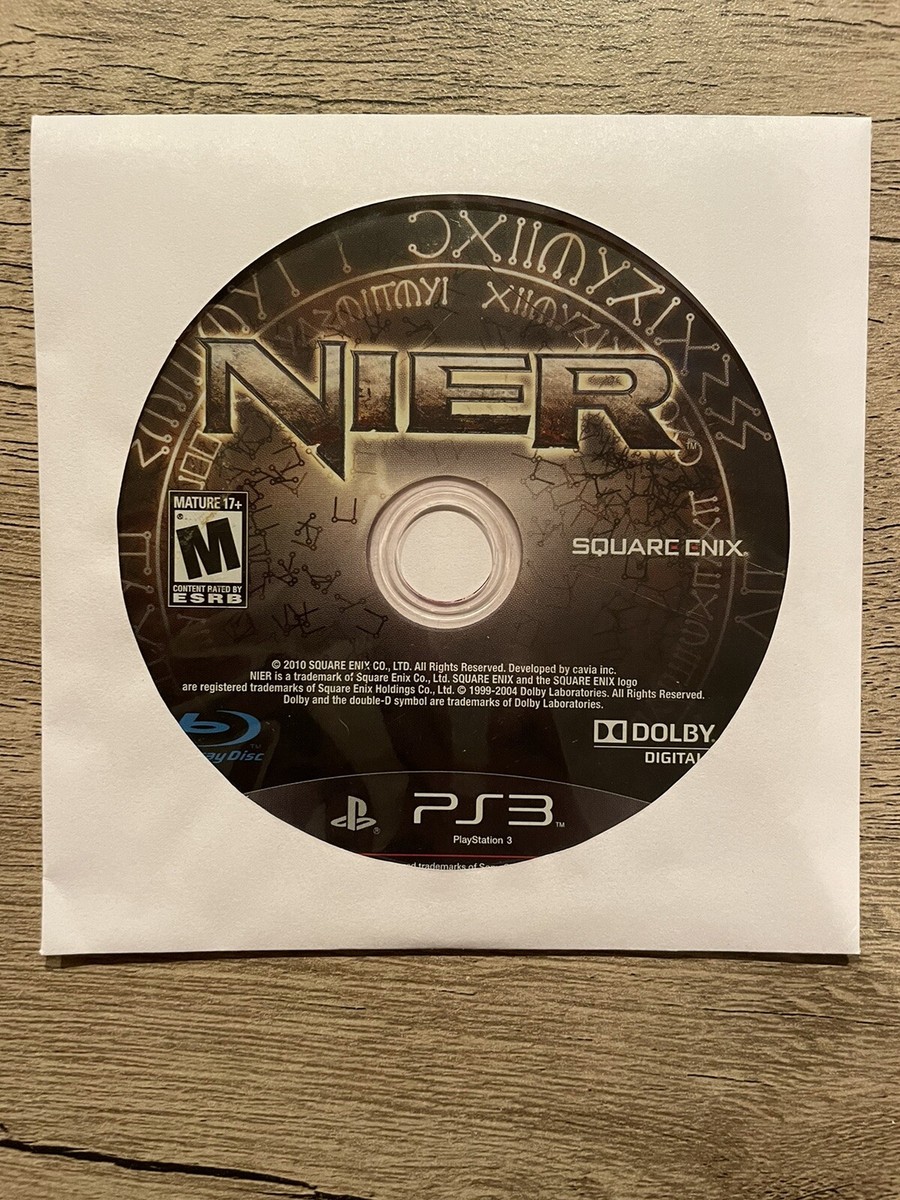 Nier; Loose Disc (Sony PlayStation 3, 2010)