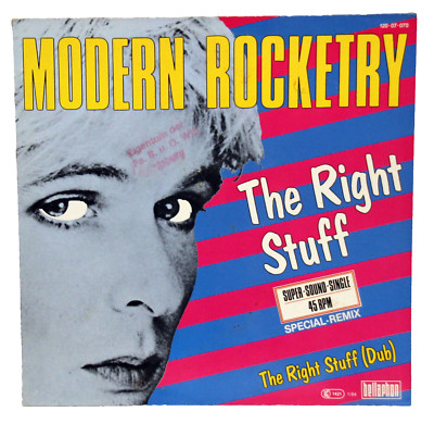 12'' Maxi-Vinyl - MODERN ROCKETRY - The Right Stuff