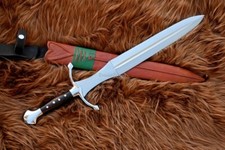 Custom Handmade Carbon Steel Blade Strike Roman Gladius Sword Hunting Sword