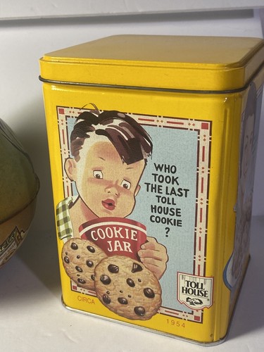 VTG Trio Of Retro Decorative Tins Ritz Nabisco Bristol Ware - Picture 4 of 5