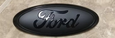 2016-2019 Ford Explorer REAR emblem only GLOSS/MATTE emblem.  7'' 
