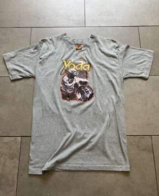 Vintage 1980 Star Wars Yoda The Empire Strikes Back Movie Promo Shirt Sz L 80s