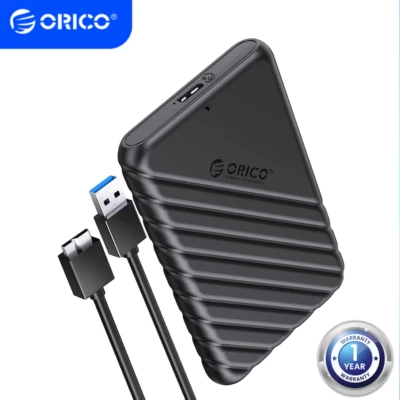 ORICO 2.5" SATA USB 3.0 Hard Drive Disk HDD SSD Enclosure External Laptop