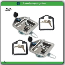 Trailer Door Latch T-Handle Lock Keys For Camper RV Truck Tool box