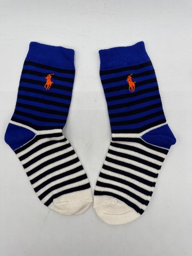 NEW NO TAG ONE PAIR POLO RALPH LAUREN YOUTH UNISEX SIZE 10.5C-3Y - Picture 2 of 11