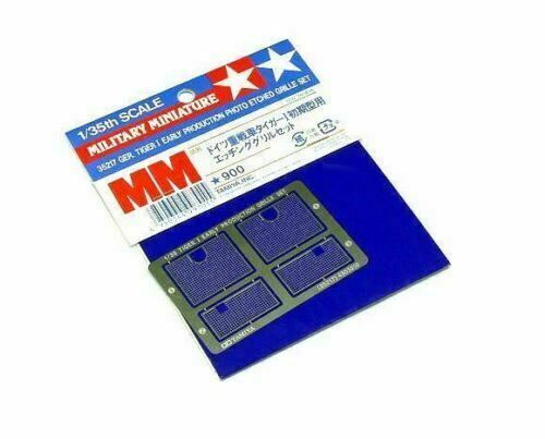 TAMIYA 35217 Tiger I (early) Etched Grille 1:35 Military Model Kit