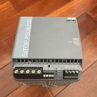 Siemens SITOP PSU8200 Power Supply Input 3 Phase 400-500V 460V Output 24V DC 40A