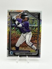 Jeremy Ciriaco 2024 Bowman Chrome Prospects Shimmer Refractor BCP-165 Rockies
