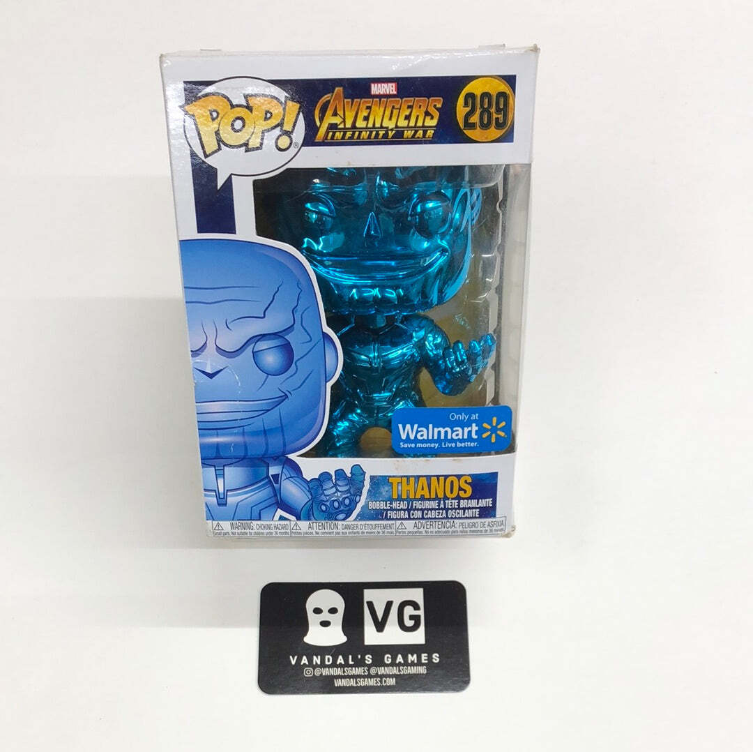 Funko Pop! Marvel Avengers Infinity War Blue Thanos Bobble-Head 289 #2326