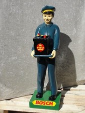 Figur Bosch Mann Glanz Groß Skulptur Esso Werbefigur Gips Tankstelle Aral Rep