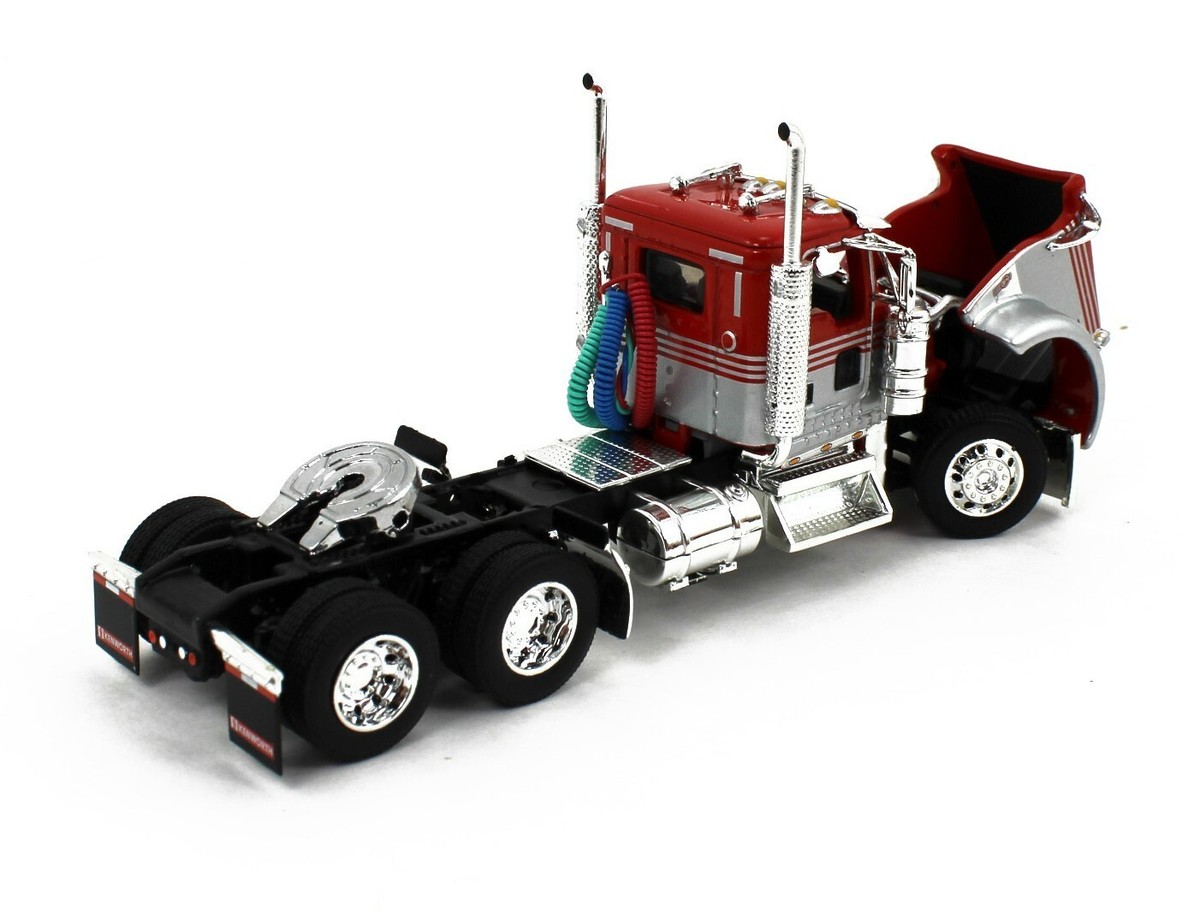 DCP 1:64 Kenworth T800 Rosa Con Rimorchi East Michigan, Serie 31' E 20' A Cassone, Diecast