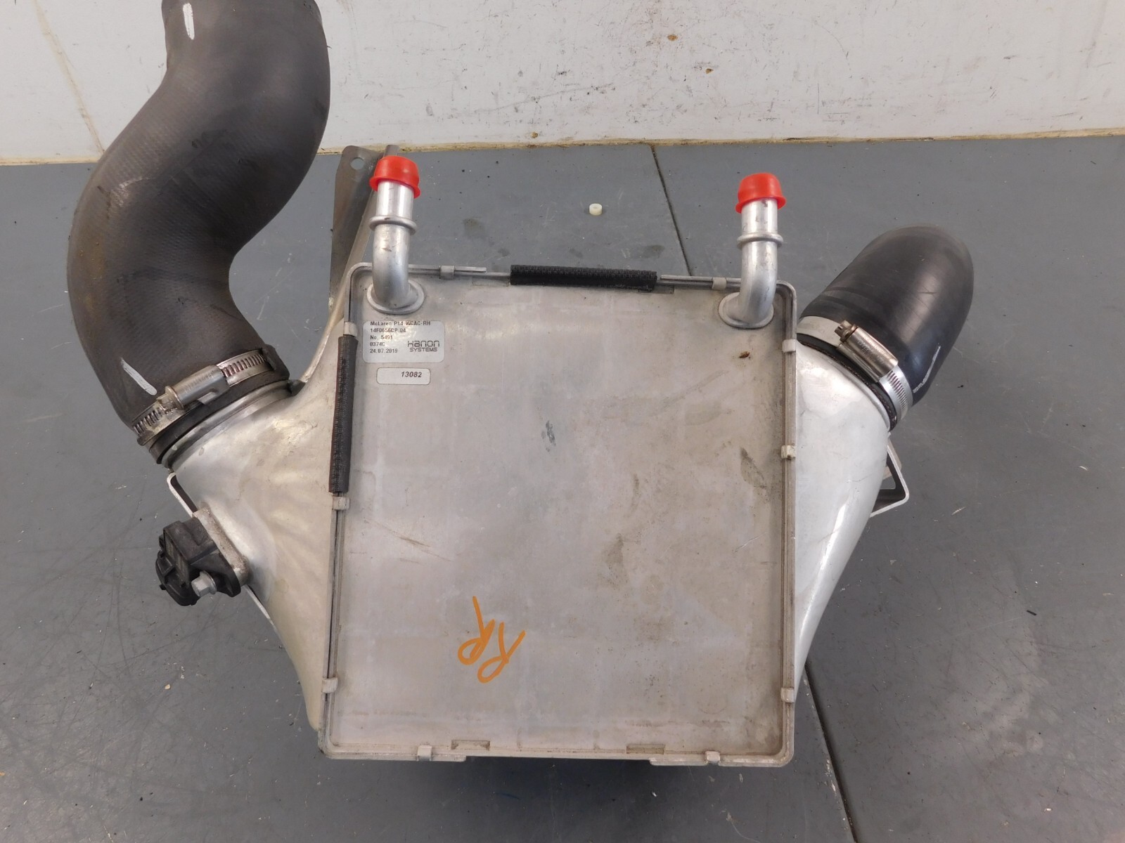 2020 17 18 19 21 22 McLaren GT Right Intercooler/ Hoses #0126 X3