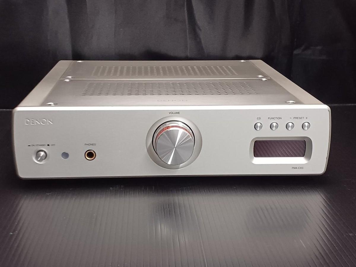 DENON PMA-CX3 シルバー アンプ