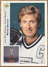 Wayne Gretzky 1992-93 Upper Deck Hockey Card #435 LA Kings NHL HOF Free Shipping