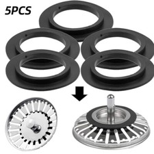 5xReplacement Rubber Seal for Franke Strainer Plug Washer for Kitchen Sink Parts