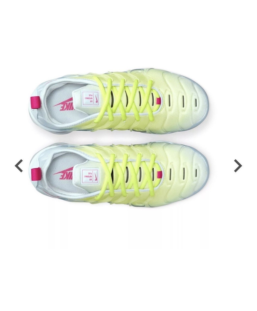 Size 7.5 - Nike Air VaporMax Plus Blue Tint Lemon Twist W | eBay