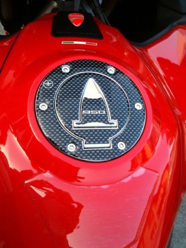 Tankdeckel 3D Carbon Aufkleber Schutz FüR Motorrad Ducati Multistrada 950-image