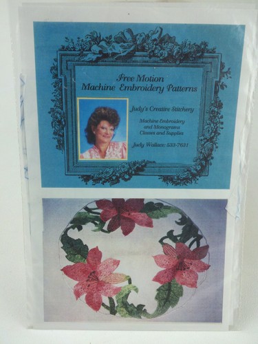 Machine Embroidery Patterns Free Motion