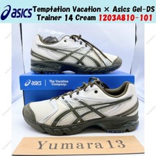 Temptation Vacation × Asics Gel-DS Trainer 14 Cream 1203A810-101 Men's Size