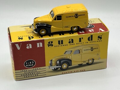 Vanguards VA3002 - Austin A40 Automobile Association 'AA' Van 1/43 