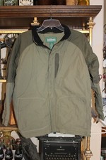 Boy's L.L.Bean Green Heavy Snow Ski Coat Jacket Sz 18 L 435