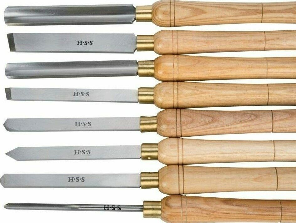 Scalpelli Intercambiabili Set 25 Pezzi Scalpelli Per Tornio Legno - Sgorbie Professionali Con Borsa Alluminio E Teste Di Ricambio Sgorbia Tornio