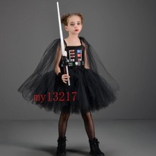 Star Wars Sith Darth Vader Halloween Cosplay Costume Girls Tutu Dress Party Gift