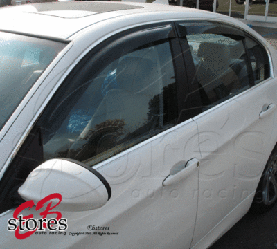 JDM Vent Window Visor In-Channel 4pcs for Nissan Juke 11-17 2011-2017 4 Doors