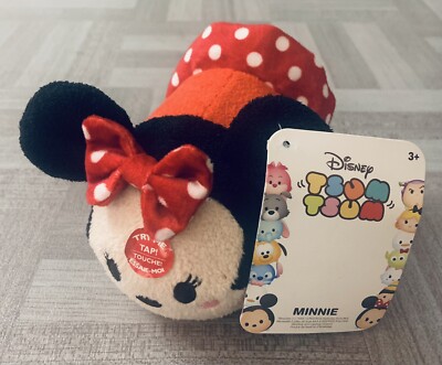 Disney TSUM TSUM Glow Friends Color Changing Light Up Minnie Mouse 5.5   Plush