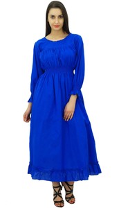 royal blue summer maxi dress