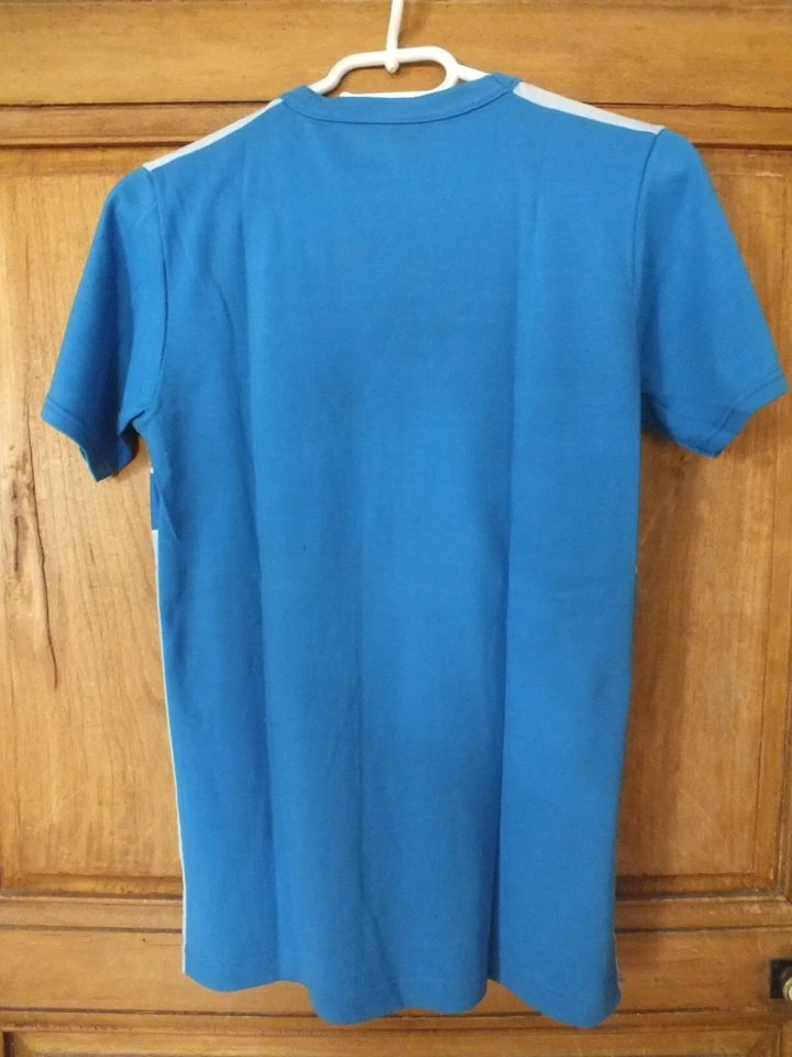 Tee shirt de collection Equipe de France Euro 84 Maillot football Platini Etat++ - Photo 2/4