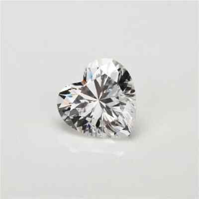 0.70 CT Natural White Diamond Heart Shape VVS1 D Grade IDGL Certified G2