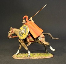 JOHN JENKINS ROMAN EMPIRE MRRCAV-02Y ROMAN CAVALRY ATTACKING WITH PILUM YELLOW