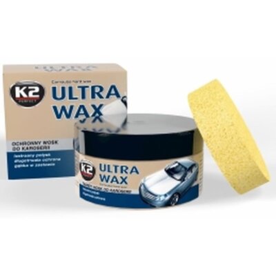 (19,60 EUR/kg) K2 ULTRA WAX Auto WACHS mit Carnauba Autopolitur 250g