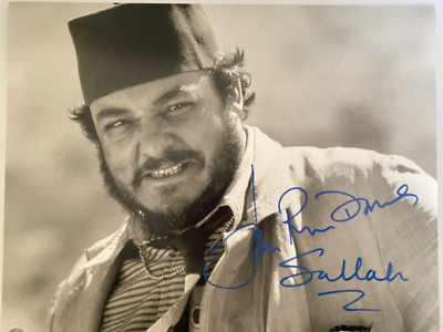 John Rhys Davis - original signed Indiana Jones Salah 11x14 Autogramm