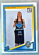Ajsa Sivka RC 2025 Panini Donruss WNBA Rated Rookie Insert Card #93 Chicago Sky